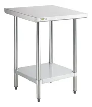 Comprar Mesa O Meson De Trabajo Acero Inoxidable Con Entrepaño
