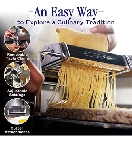 Nuvantee Máquina Para Hacer Pasta, Prensa Manual