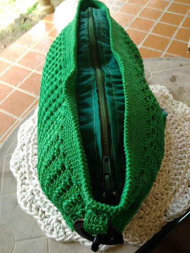 Imagen 2 de 3 de Bolso Para Dama Tejido Con Nylon