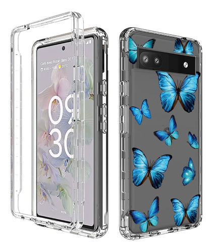 Funda Pintada Transparente Para Google Pixel 6a