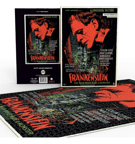 Rompecabezas Frankenstein 1000 Piezas Mondo Games 