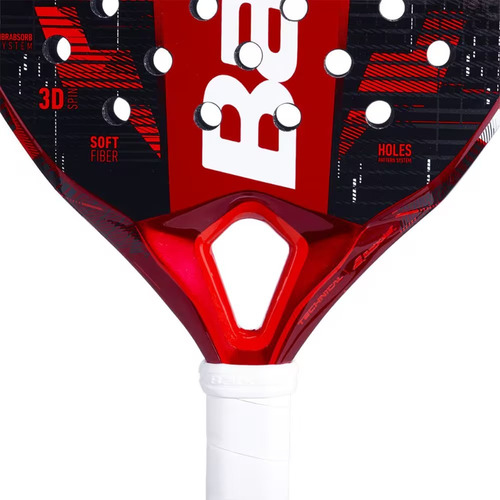Raquete De Padel Babolat Tech Veron Juan Lebron Vermelha