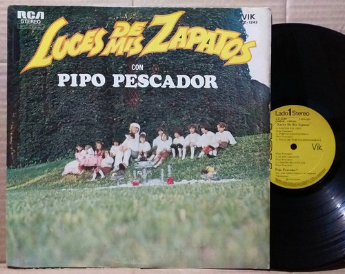 Pipo Pescador - Luces De Mis Zapatos - Lp Infantil 1973