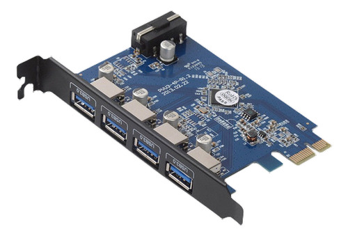 Orico 4 Puertos Pci-e Para Usb 3.0 Super Velocidad Pci Expre