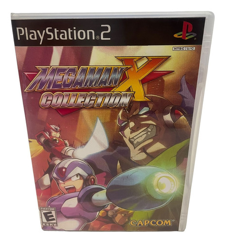 Megaman X Collection Play 2 Com Capa E Pôster Ps2