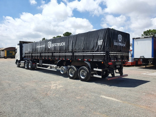 Imagem 13 de 15 de Caminhão Volvo Fh500 2020 + Graneleira 13.5m Rodolinea 2022