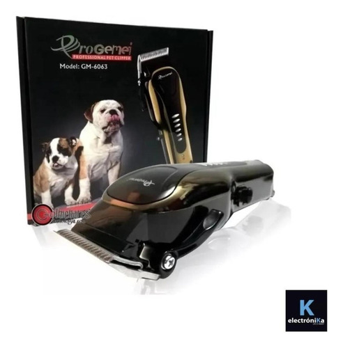 Cortadora De Pelo Mascota Profesional + Accesorios Gm6063