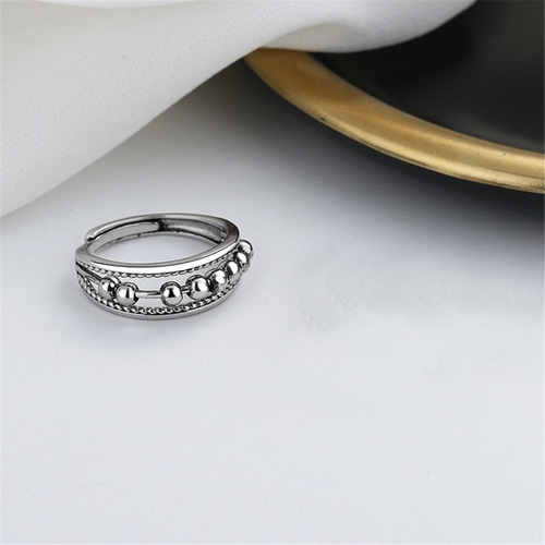Thumb Rings Anxiety Ring Open Ring Transfer Beads Fashion