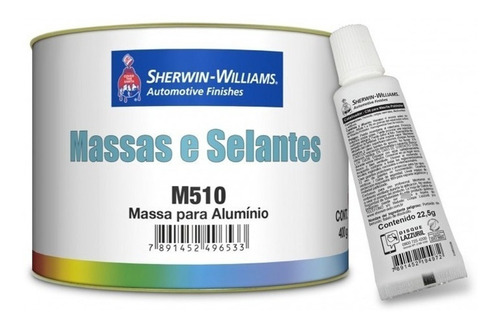 Masilla Aluminio Para Llantas Sherwinn Willams M510 422 Grms