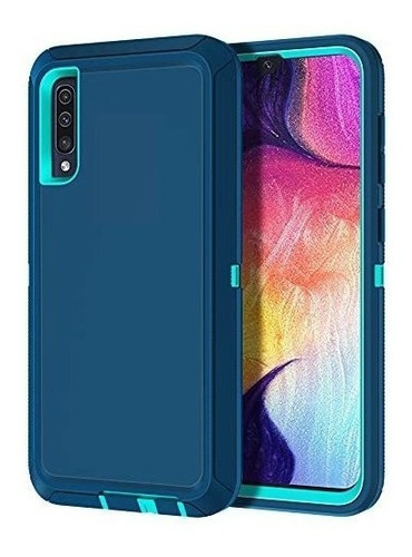 Funda I Honva Compatible Con Galaxy A50/ A50s -azul