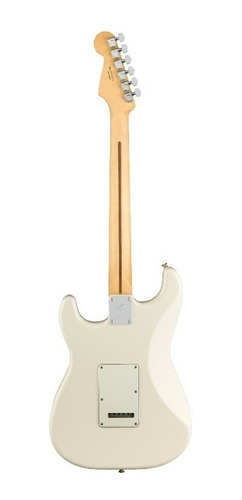 Imagen 2 de 7 de Guitarra eléctrica Fender Player Stratocaster de aliso polar white brillante con diapasón de arce