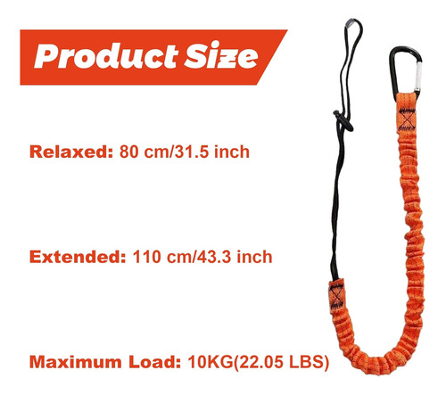 Extensible Cordones Retráctile,correa De Seguridad Retráctil