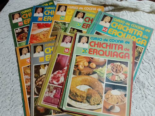 Lote Revistas Cocina Chichita De Erquiaga Colección