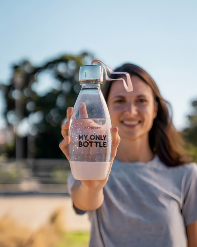Botella Reutilizable My Only Bottle Sodastream 0.5 Lts Rex Color Rosa