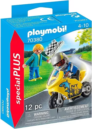 Playmobil – Pilote de motocross – Picoozfran-modélisme et jouets