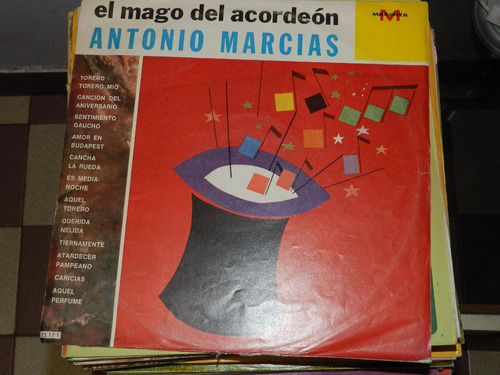 Vinilo 2257 - El Mago Del Acordeon - Antonio Marcias Magen 
