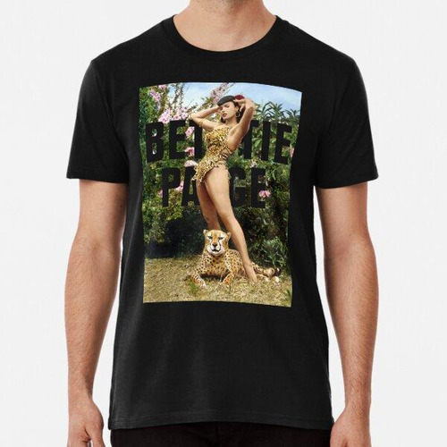 Remera Bettie Page Jungle Algodon Premium