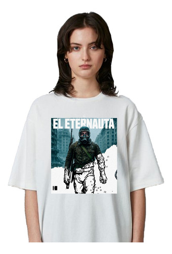 Remera Unisex El Eternauta Ricardo Darín Portada Argentina