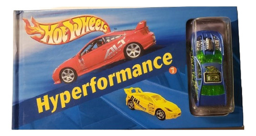 Hot Wheels 24-seven Hyperformance Book With Car 2004