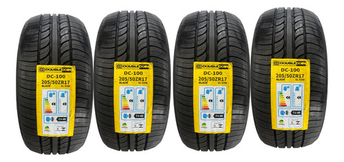 Kit 04 Pneus 205/50r17 Dc-100 Double Coin Aro 17 Vmi 93w Xl