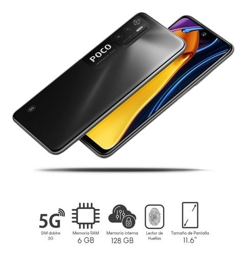 Imagen 3 de 6 de Celular Xiaomi Poco M3 Pro 128gb 6gb + Audifonos