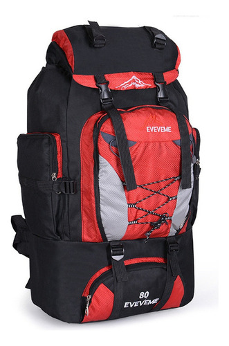 Exterior Impermeable Acampar Senderismo Viajar Mochila 60l