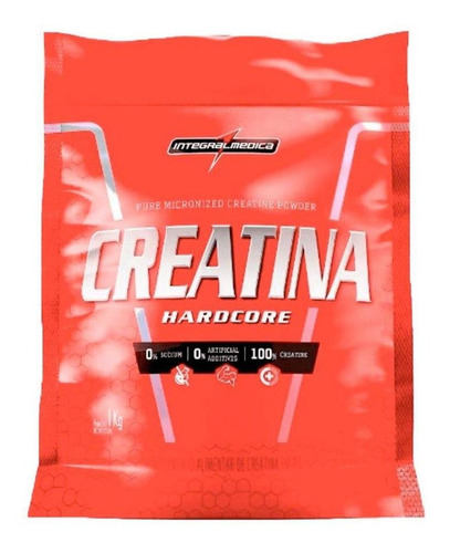 Imagem 1 de 2 de Creatina Hardcore (1kg) - Integralmedica