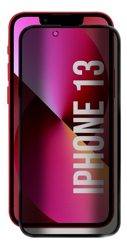 Capa Carteira + Película Privacidade P/ iPhone 13 6.1