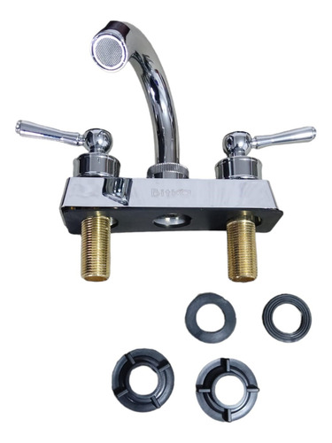 Llave Mezcladora Para Lavabo Con Manerales De Llave Bitka