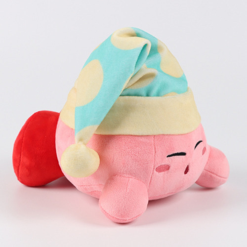 Kirby Sleeping Cap Peluche Muñeca Juguete Navidad Regalo