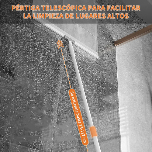 A- 4pcs Escobilla De Silicona Multiusos Para Ventana,vidrio