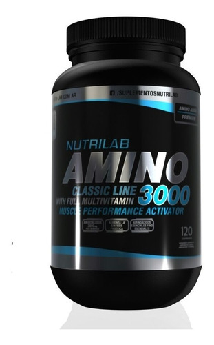 Oferta Amino 3000 X120 Caps  Nutrilab Aminoacidos