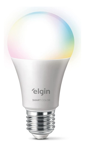 Lâmpada Inteligente Android Wifi Smart Google Elgin