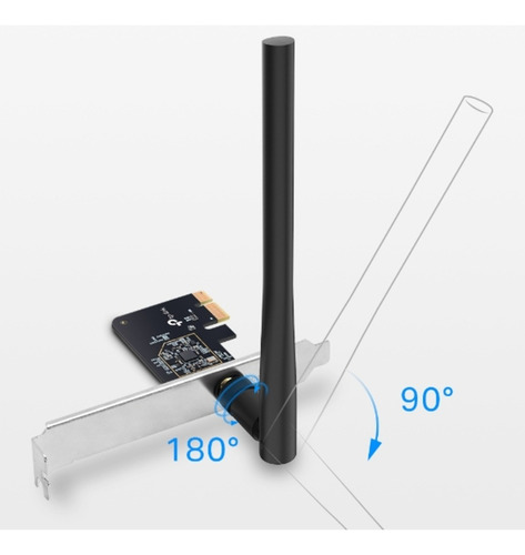 Tp-link Archer T2e Tarjeta De Red Pcie Wifi Banda Dual Ac600