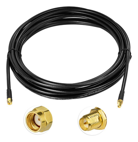 Eightwood Rp-sma A Rp-sma - Cable De Extensin De Antena Wifi