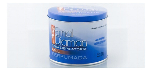 Emal Diaman Cera Depilatoria Azul Lata 350g