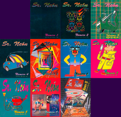 Sr Neón Revista Colección Completa (1992-1995)