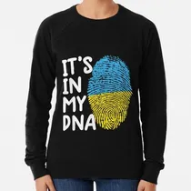 Comprar Buzo Está En Mi Adn Ucrania Tee Bandera De Ucrania Ucrania U