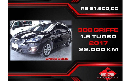 Peugeot 308 1.6 Griffe Thp 16v Flex 4p Automático