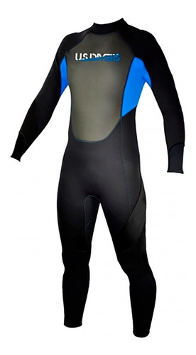 Traje Neopreno Hombre Wetsuit Full Us Divers Amv Sports
