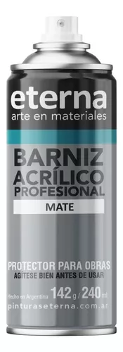 Spray Montana Industrial Barniz acrílico transparente mate