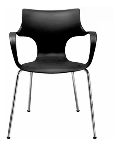 comprar Silla Jim Base Cromada Sillon Diseño Apilable Gtia Baires 4