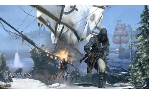 JOGO ASSASSINS CREED ROGUE - P S 3 DUBLADO PT BR