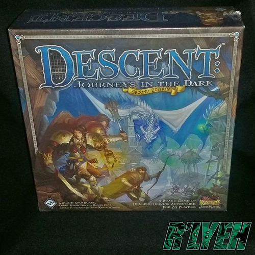 Descent 2nd Edition Juego De Mesa En Inglés R´lyeh Games