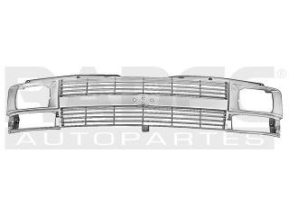 Parrilla Gmc Safari 2001-2002-2003-2004 Custom Gris