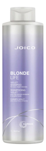  Joico Blonde Life Violet Shampoo 1000ml Matizador Violeta