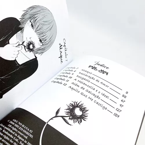 As Flores Do Mal (aku No Hana) Vol.1 + Vol. 2 - Shuzo Oshimi - Editora  Newpop - 2 Mangás