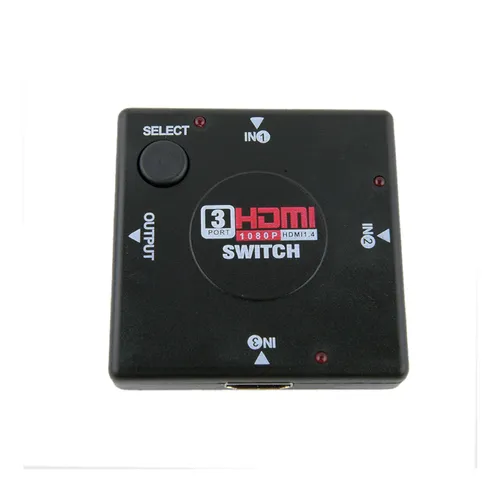 Selector P/audio Y Videos Hdmi 3 Salidas Zurich P
