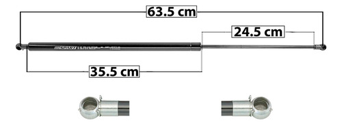 Amortiguadror 5ta Puerta Hummer H3 2006-2010 Izq/der