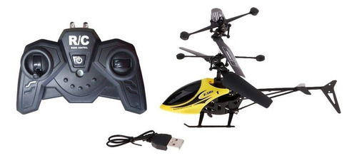 . Helicóptero De Control Remoto De Radio De 2 Canales De